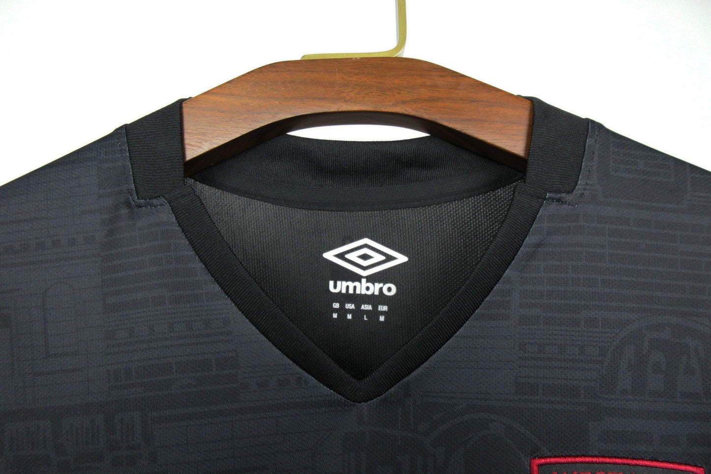 Camisola WH 2024-25 Alternativa Preta Versão Adepto