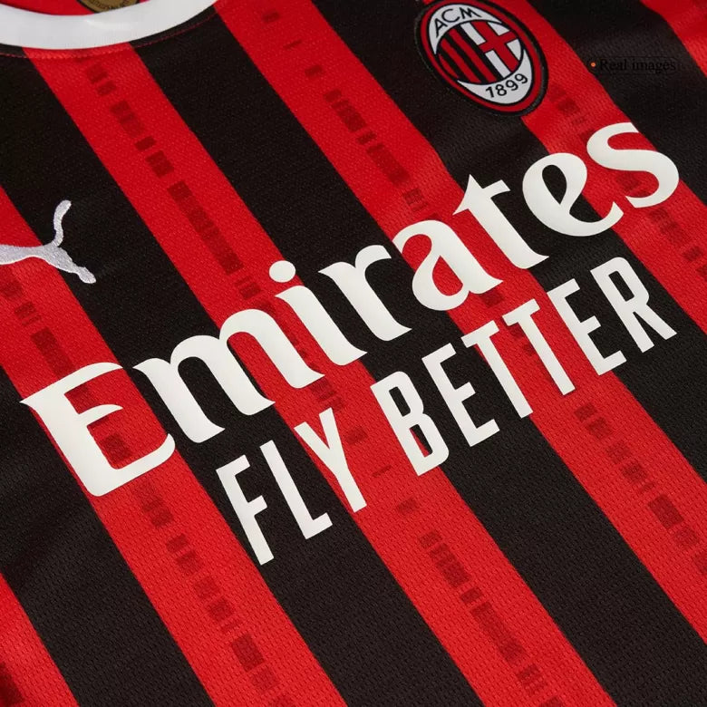 Camisola Manga Comprida Ac Milan 2024-25 Principal Versão Adepto