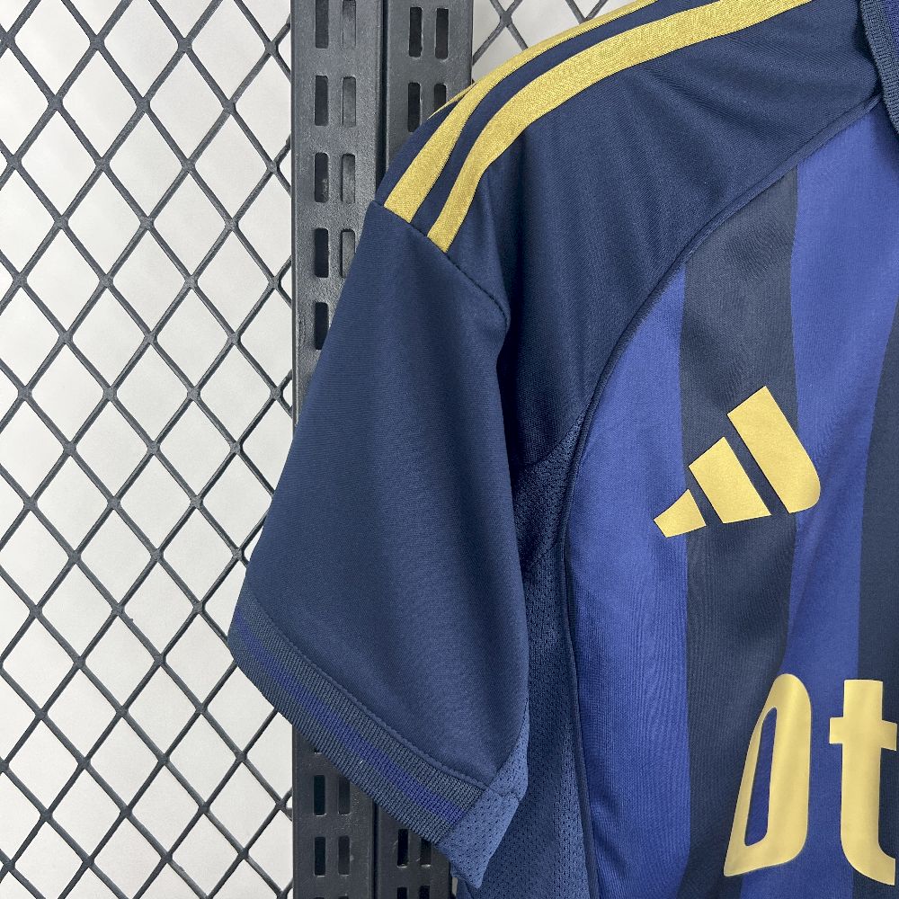 Camisola Fenerbahce 2025-26 Alternativa Azul Versão Adepto