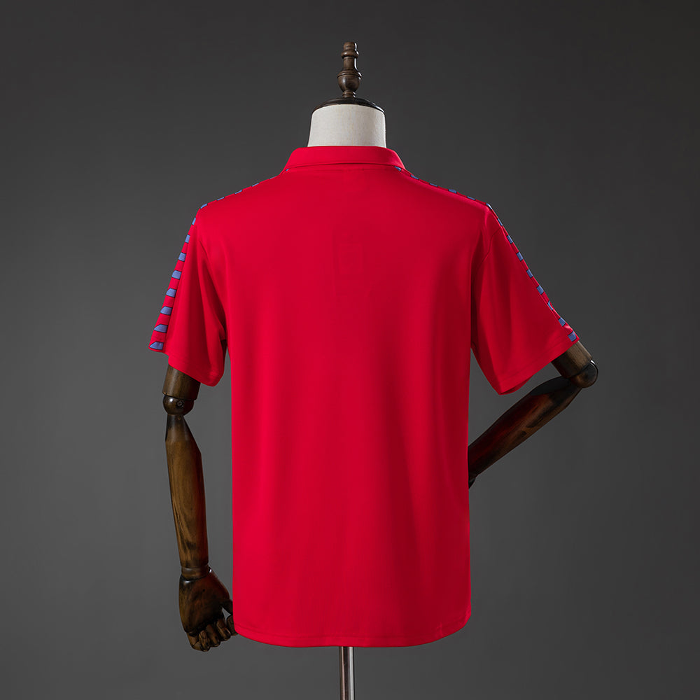 Camisola CA Osasuna 1983-84 Principal Versão Adepto