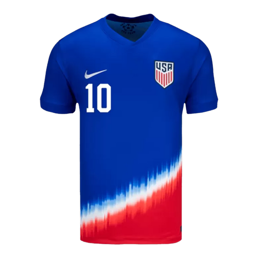 Camisola USA 2024 Alternativa Azul Versão Adepto PULISIC #10