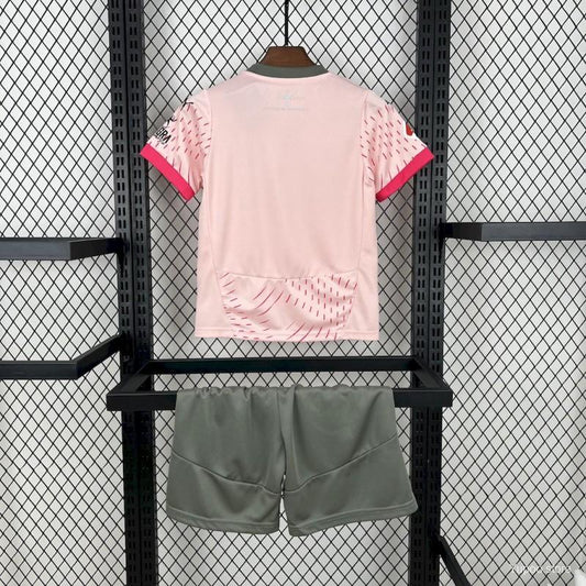 Kit Criança Real Sporting de Gijón 2024-25 Alternativo