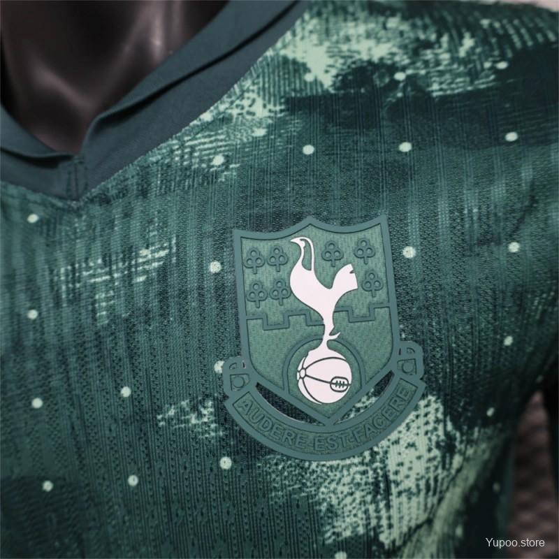 Camisola Manga Comprida TOT 2024-25 Alternativa Verde Versão Jogador
