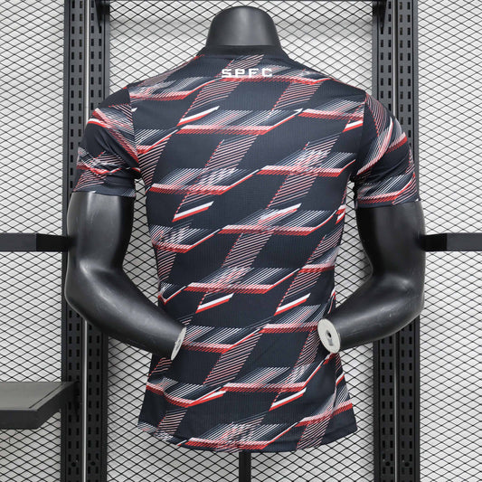 Camisola São Paulo 2024-25 Treino Preta Versão Jogador