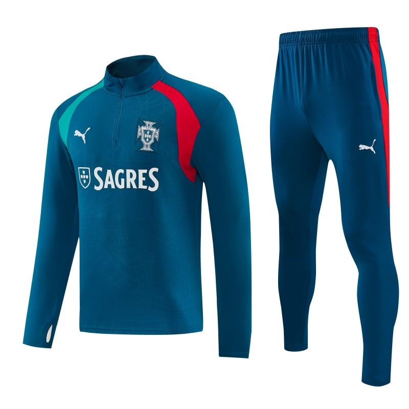 Fato de Treino Portugal 2026 - Camisola com Fecho