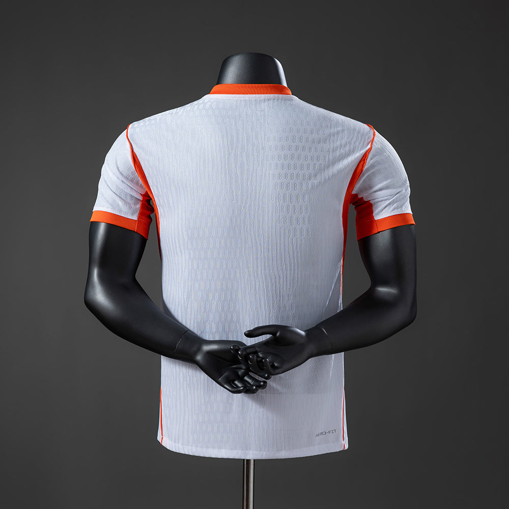 Camisola Paises Baixos 2026 Alternativa Branca Versão Jogador