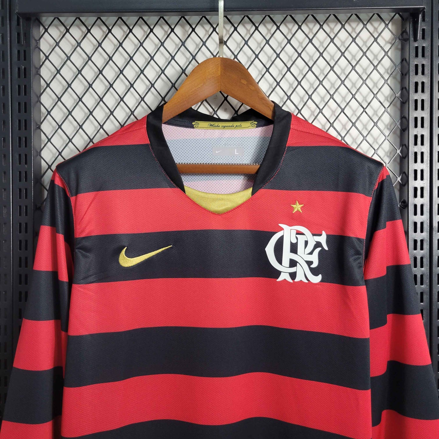 Camisola Manga Comprida Flamengo 2008-09 Principal