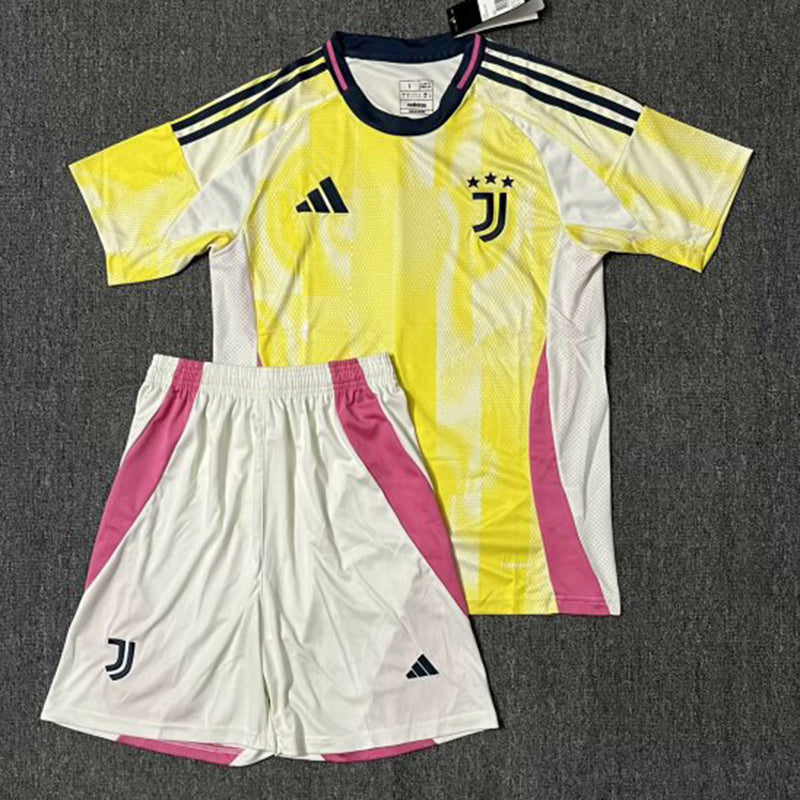 Kit Criança Juventus FC 2024-25 Alternativo