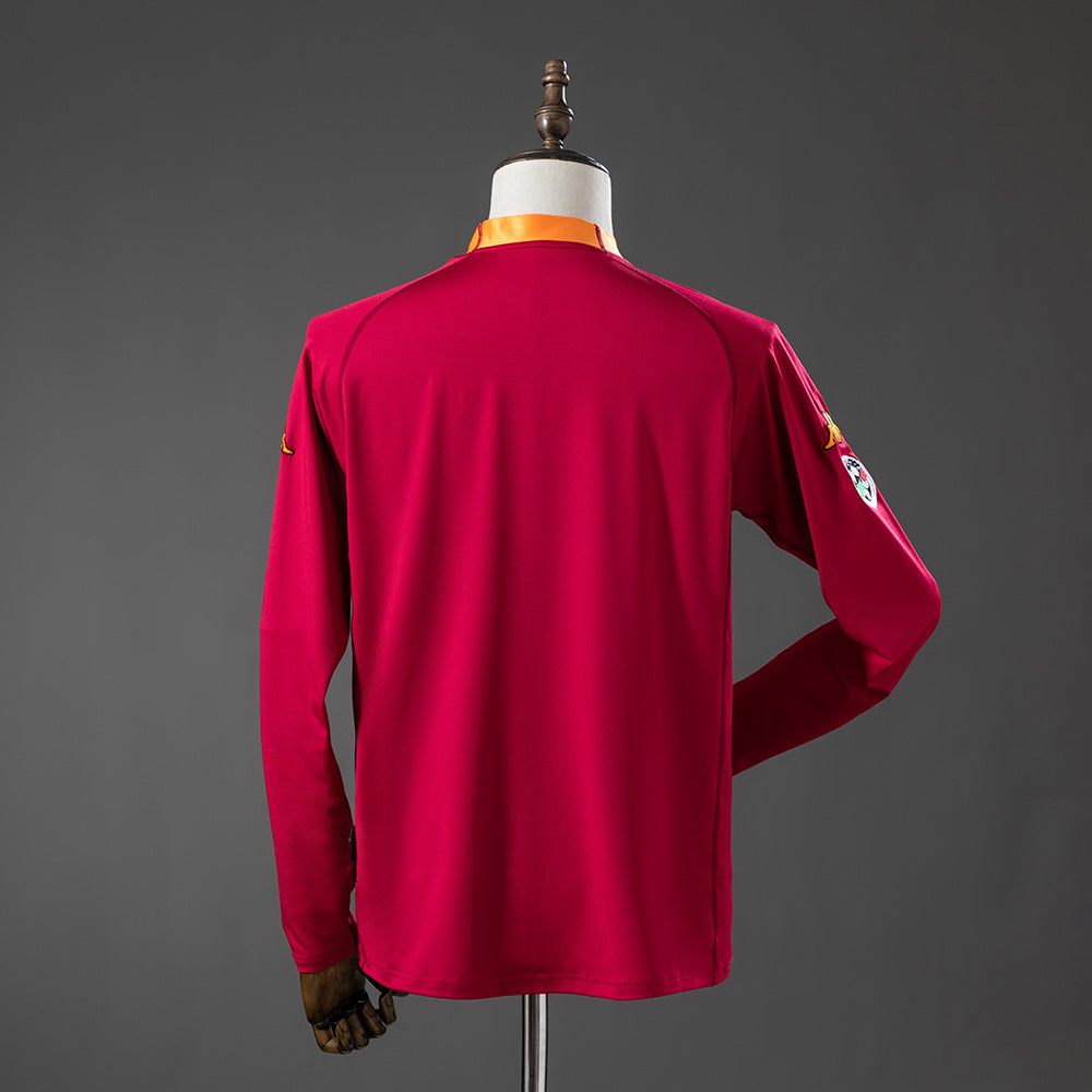 Camisola Manga Comprida AS Roma 2000-01 Principal