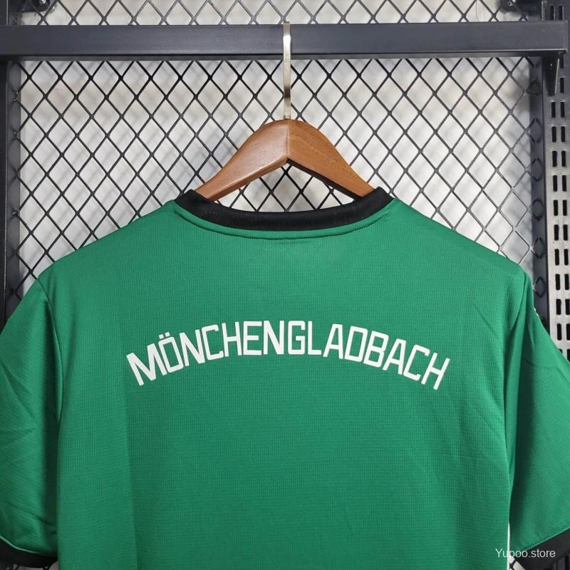 Camisola Borussia Monchengladbach 2024-25 Alternativa Verde Versão Adepto