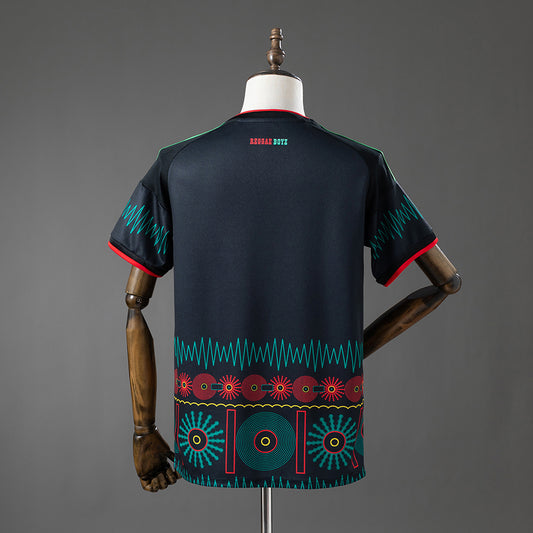 Camisola Jamaica 2026 Alternativa Preta Versão Adepto