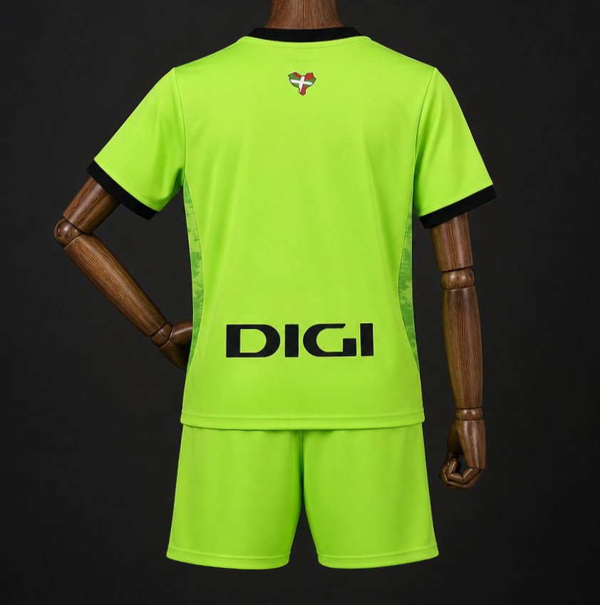 Kit Criança Athletic Club Bilbao 2026-27 Guarda-Redes