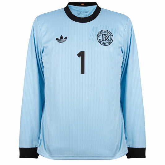 Camisola Manga Comprida Alemanha 2025 Guarda-Redes Edição Especial 125º Aniversário Versão Adepto NEUER #1