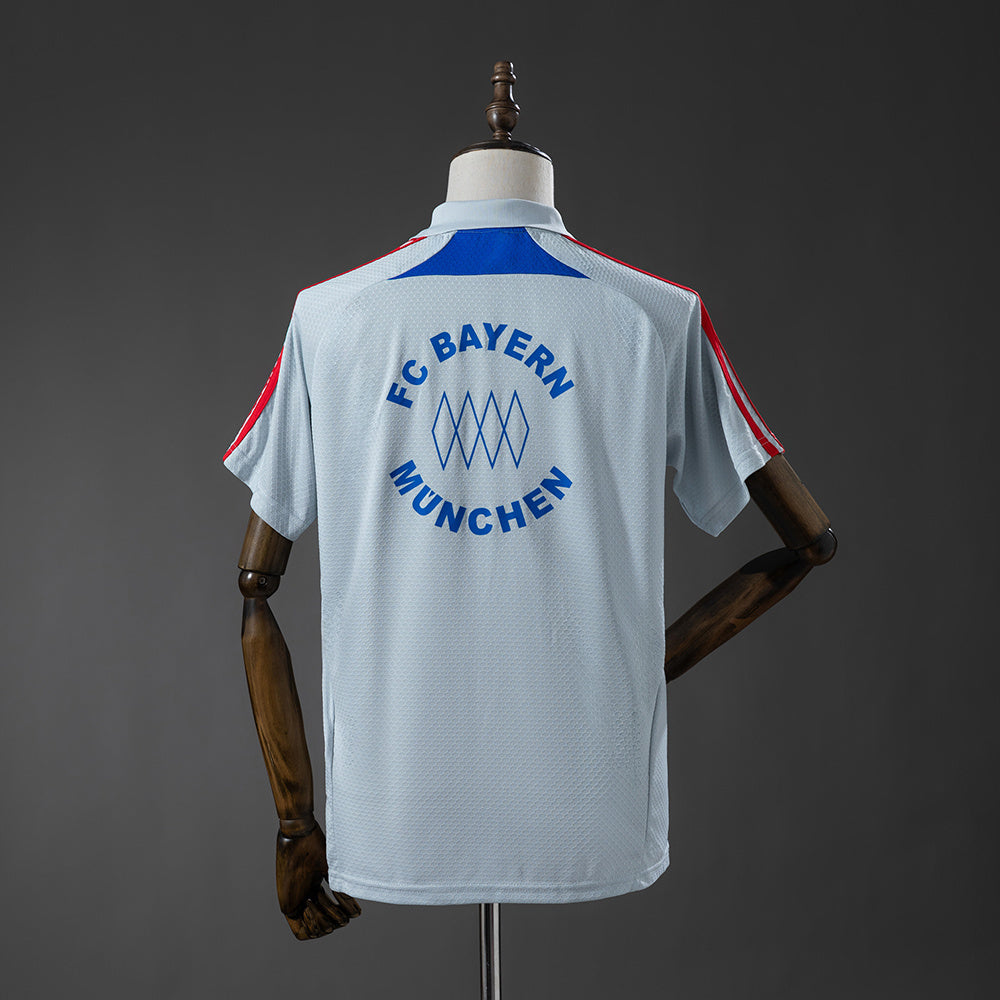 Polo FC Bayern Munique 2025-26 Cinza