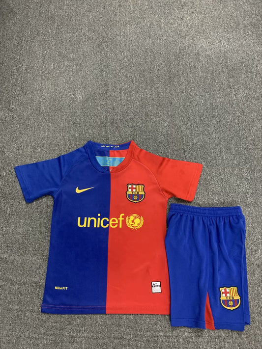 Kit Criança FC Barcelona 2008-09 Principal