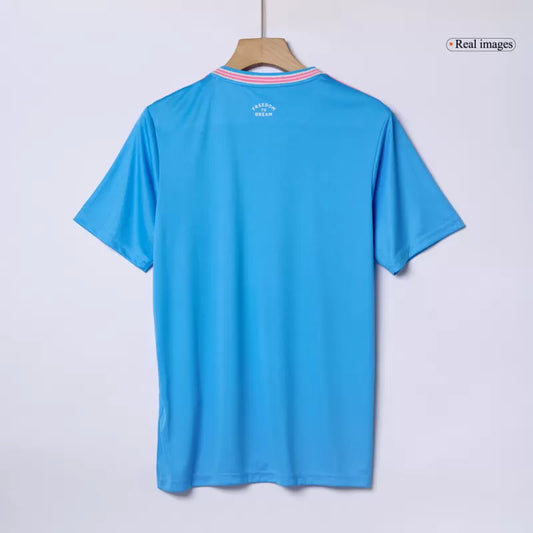 Camisola Inter Miami CF 2025-26 Alternativa Azul Versão Adepto