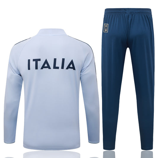 Fato de Treino Italia 2026 - Camisola com Fecho