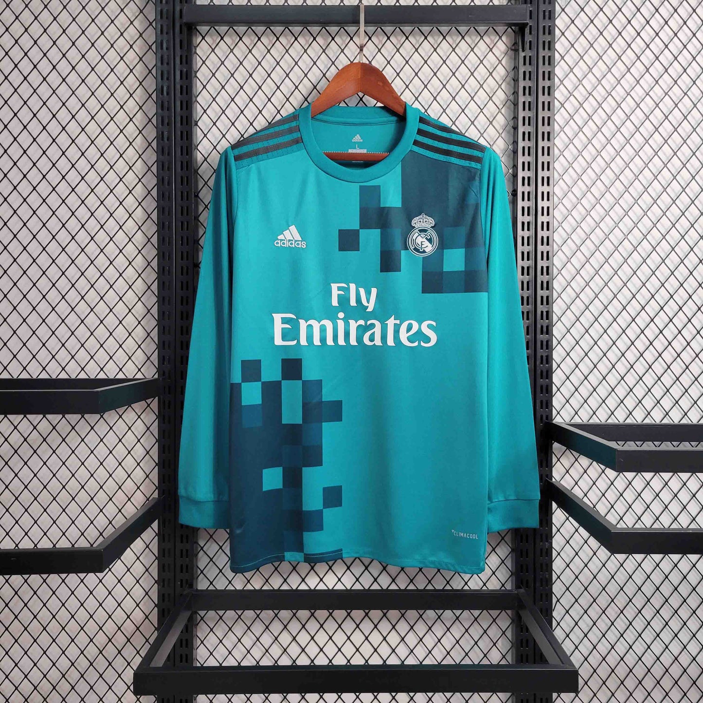 Camisola Manga Comprida Real Madrid 2017-18 Alternativa