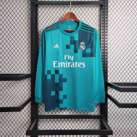 Camisola Manga Comprida Real Madrid 2017-18 Alternativa