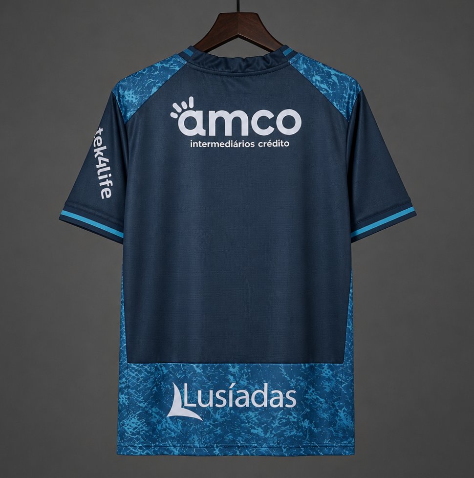 Camisola SC Braga 2026-27 Alternativa Azul Versão Adepto