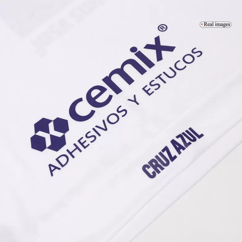 Camisola CD Cruz Azul 2024-25 Alternativa Branca Versão Adepto
