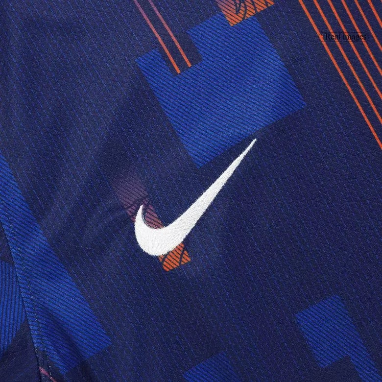 Camisola Paises Baixos 2024 Alternativa Azul Versão Adepto GAKPO #11