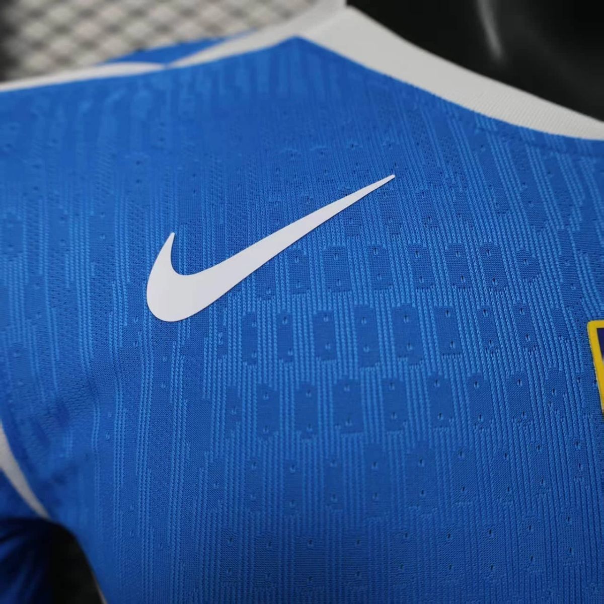 Camisola Atletico Madrid 2025-26 Alternativa Azul Claro Versão Jogador