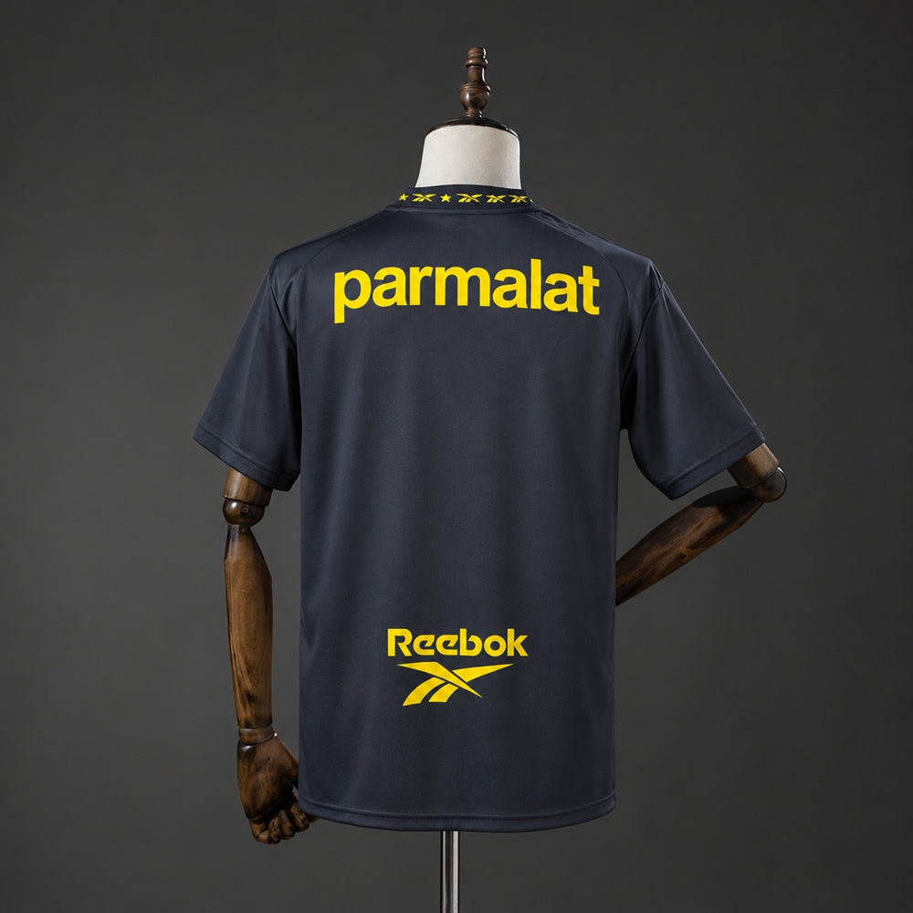 Camisola CA Penarol 1998-99 Alternativa Preta Versão Adepto