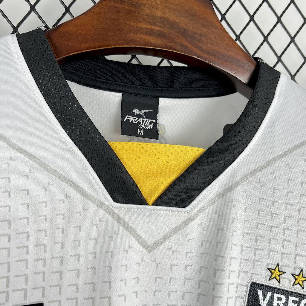 Camisola Volta Redonda 2025-26 Alternativa Branca Lisa Versão Adepto