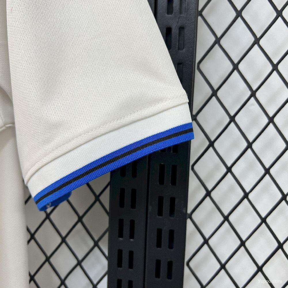 Camisola Atalanta BC 2025-26 Alternativa Branca Versão Adepto