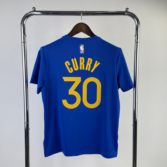 Tshirt NBA Golden State Warriors Dri-Fit Curry #30 Azul