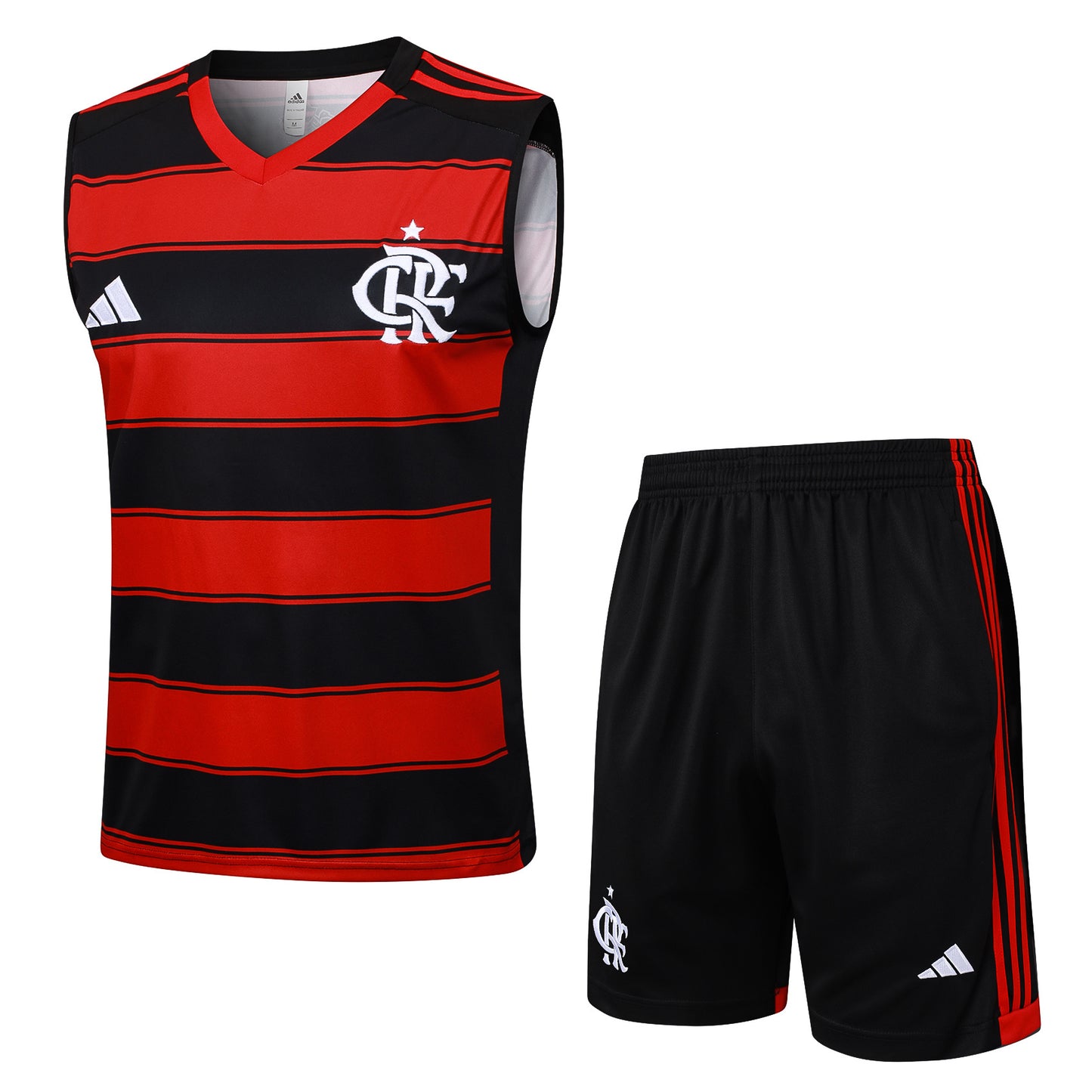Kit Treino Manga Cava CR Flamengo 2025-26