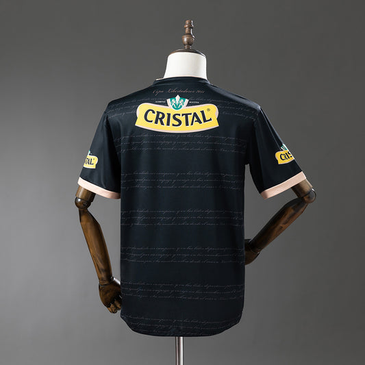 Camisola CSD Colo Colo 2011-12 Alternativa Preta Versão Adepto