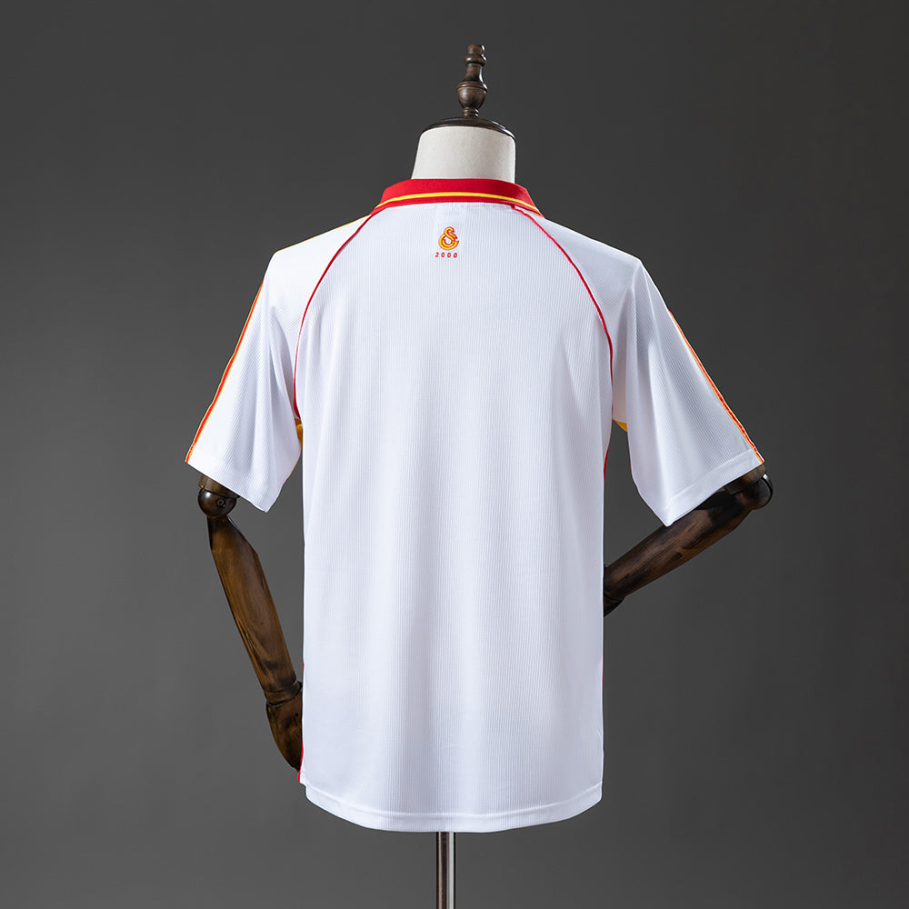 Camisola Galatasaray 1999-00 Alternativa Branca Versão Adepto