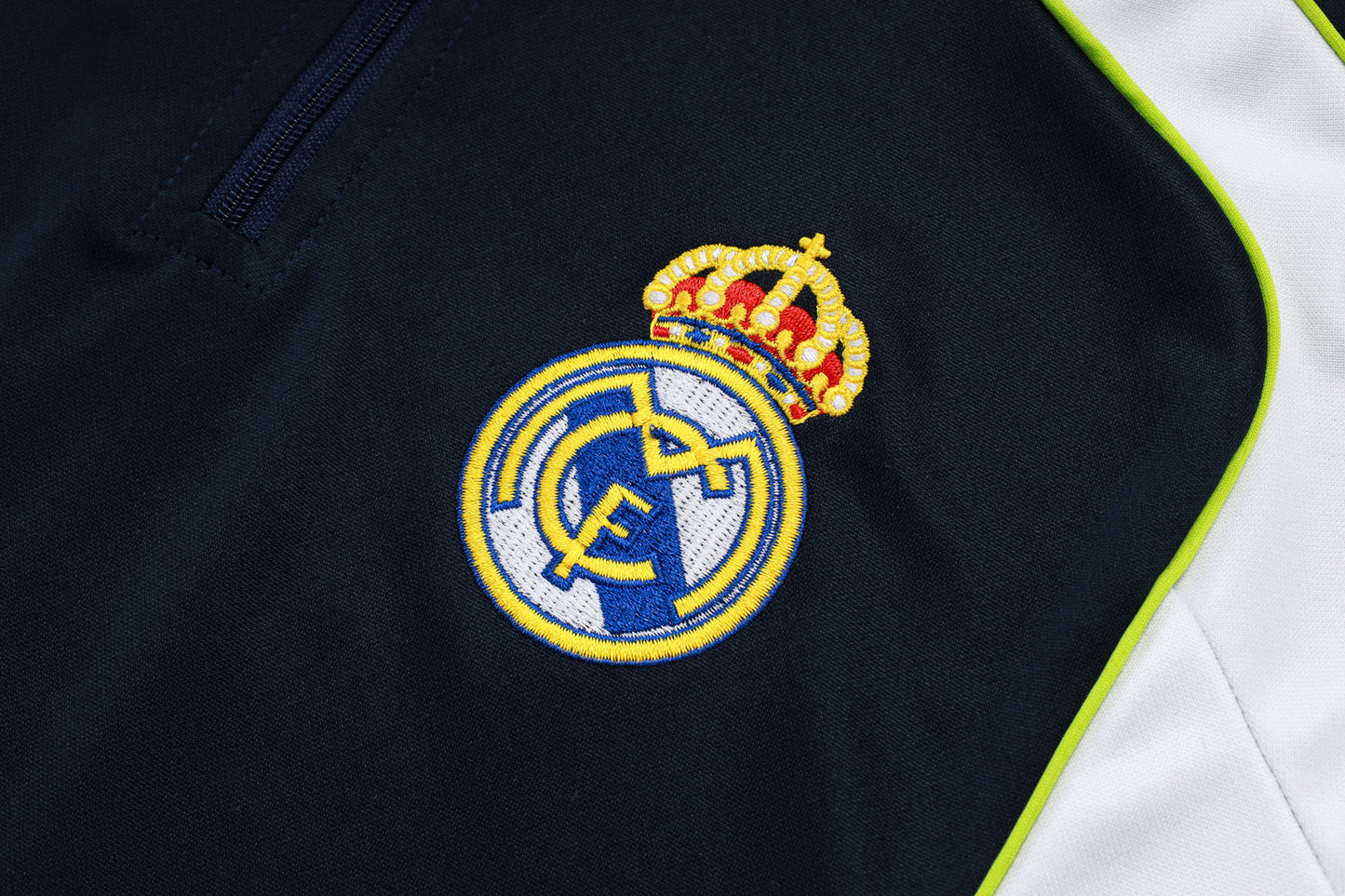Fato de Treino Real Madrid CF 2025-26 - Camisola com Fecho