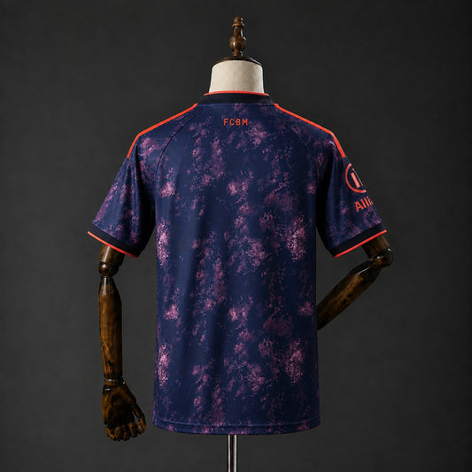 Camisola FC Bayern Munique 2026-27 Alternativa Azul Versão Adepto