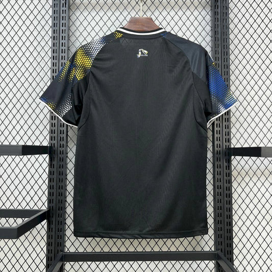 Camisola Leeds-U 2025-26 Alternativa Azul Escura Versão Adepto