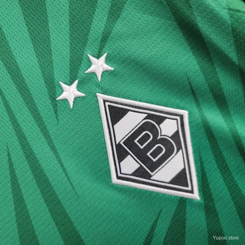 Camisola Borussia Monchengladbach 2024-25 Alternativa Verde Versão Adepto