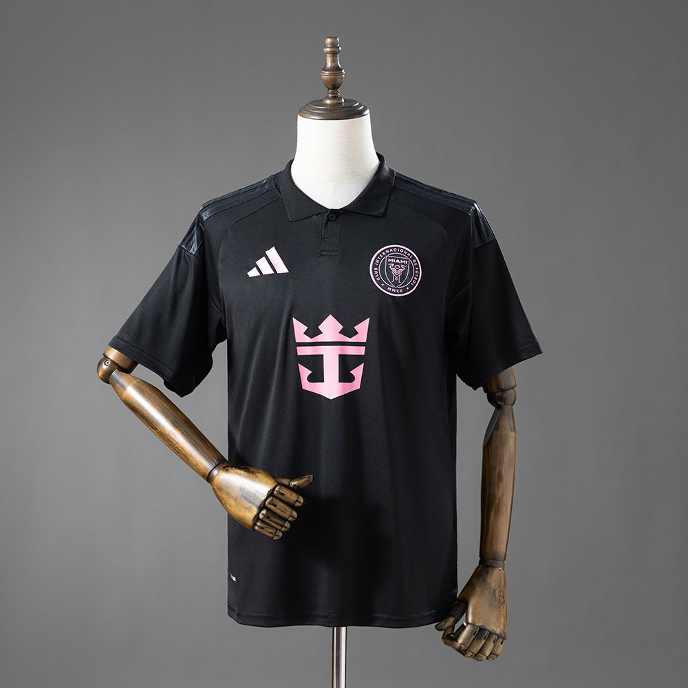 Camisola Inter Miami CF 2026-27 Alternativa Preta Versão Adepto MESSI #10