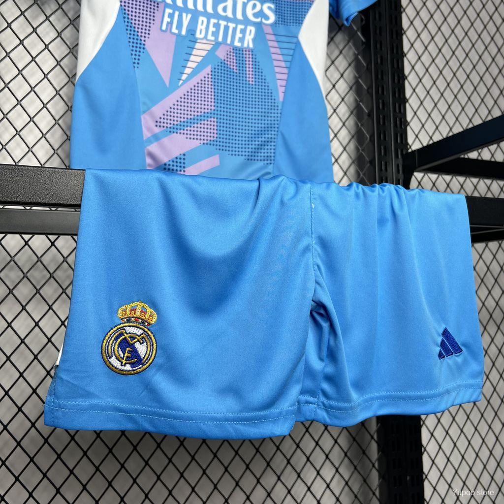 Kit Criança Real Madrid CF 2024-25 Guarda-Redes