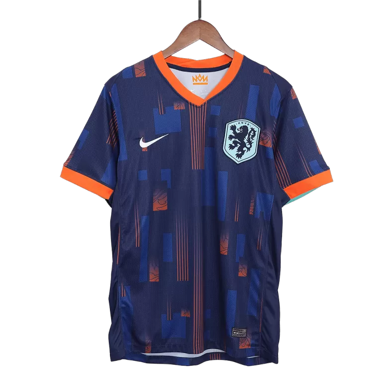 Camisola Paises Baixos 2024 Alternativa Azul Versão Adepto GAKPO #11