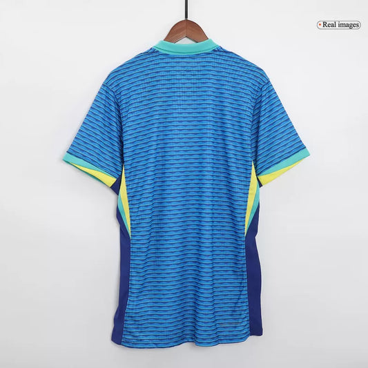 Camisola Brasil 2024 Alternativa Azul Versão Adepto