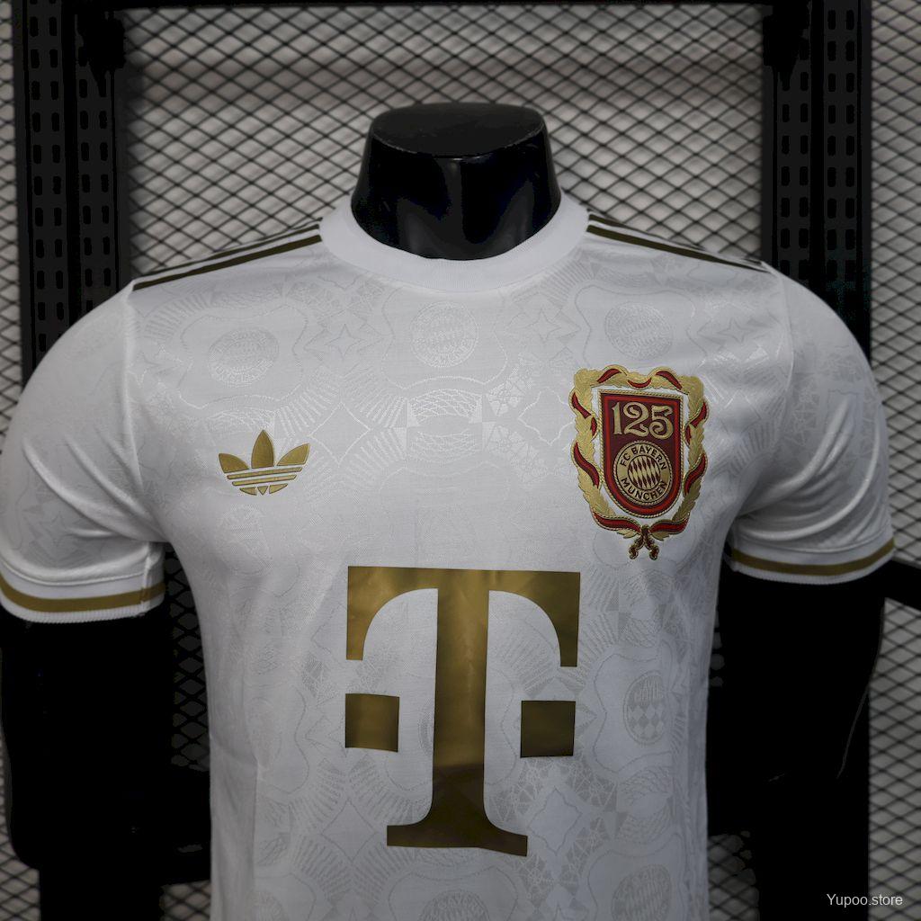 Camisola FC Bayern Munique 2024-25 Edição 125º Aniversario Versão Jogador