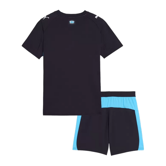 Kit Criança Olympique Marselha 2025-26 Alternativo