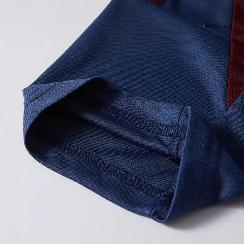Camisola AS Roma 2024-25 Alternativa Azul Versão Adepto