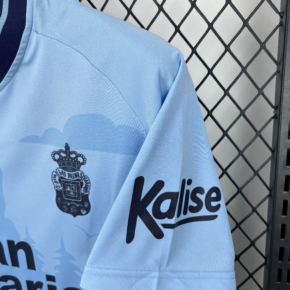 Camisola UD Las Palmas 2025-26 Alternativa Azul Versão Adepto