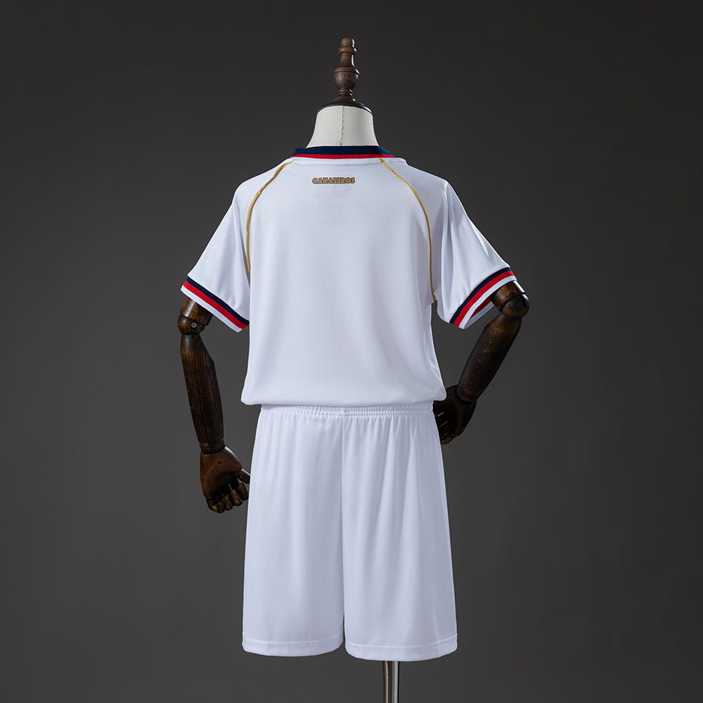 Kit Criança Panama 2026 Alternativo Branco