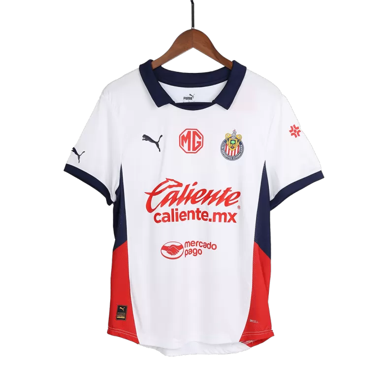 Camisola CD Chivas 2024-25 Alternativa Branca Versão Adepto