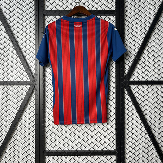 Camisola EC Bahia 2025-26 Alternativa Vermelha/Riscas Versão Mulher