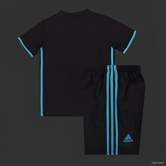 Kit Criança Real Madrid 2017-18 Alternativo